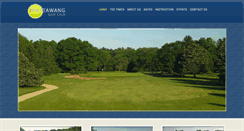 Desktop Screenshot of mattawang-golf.com